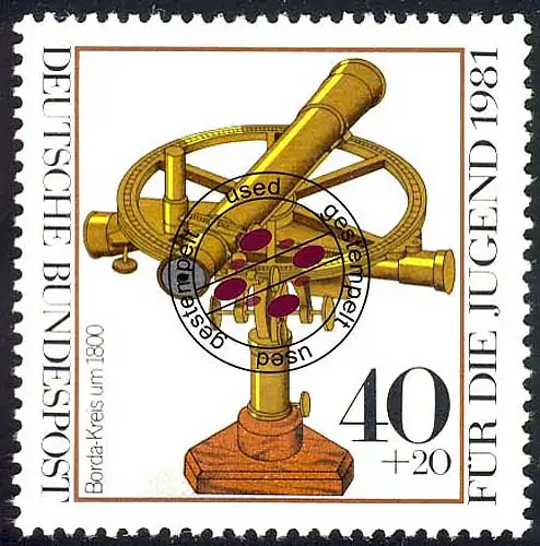 1090 Jeunesse Instruments optiques 40+20 Pf O Tamponné