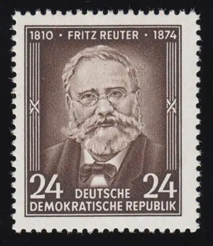 430I Reuter avec défaut de plaque PLF Cheitel retouché, champ 49 **