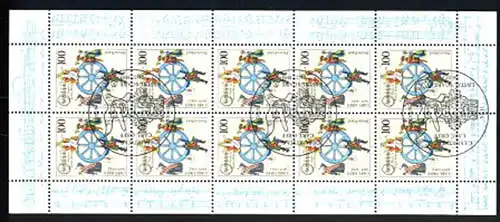 1806 Carl Orff - 10er-Bogen ESSt