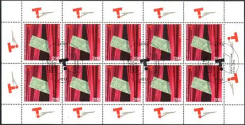 1857 Bühnenverein - 10er-Bogen ESSt