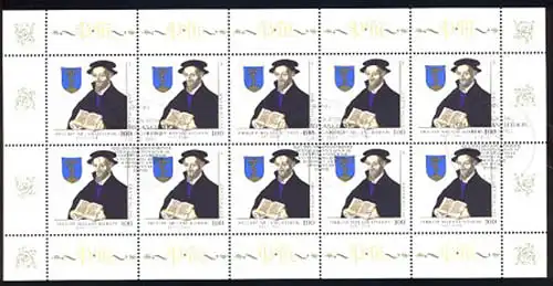 1902 Melanchthon - 10er-Bogen ESSt