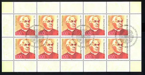 1925 Sebastian Kneipp - 10er-Bogen ESSt