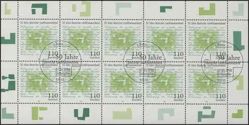 1988 Deutscher Landfrauenbund - 10er-Bogen ESSt