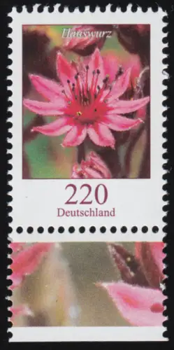 3414 Blume Hauswurz 220 Cent, aus Bogen, postfrisch **