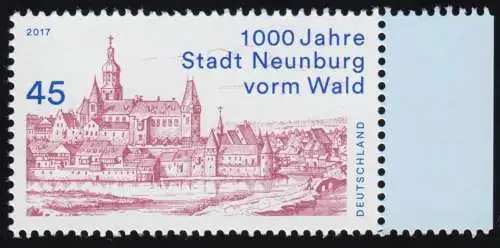 3290 Stadt Neunburg vorm Wald, aus Bogen, postfrisch **