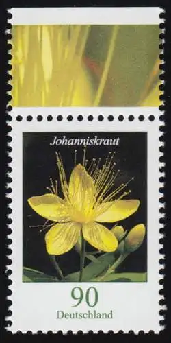 3304 Blume Johanniskraut 90 Cent, aus Bogen, postfrisch **