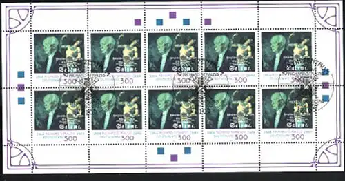 2076 Richard Strauß - 10er-Bogen ESSt