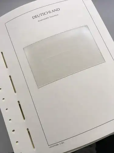 LEUCHTTURM Blankoblätter ZB für 10er-Bogen 1994-2000, über 350 Blatt, GEBRAUCHT