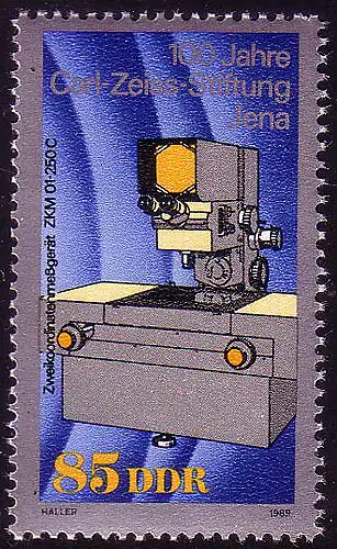 3253 Carl-Zeiss-Stiftung 85 Pf **