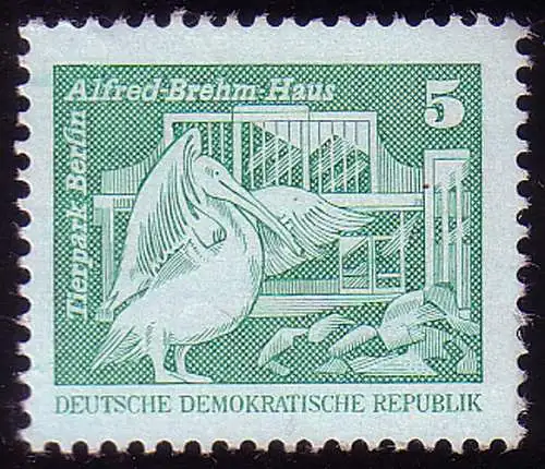 2483 Aufbau in der DDR Kleinformat 5 Pf **