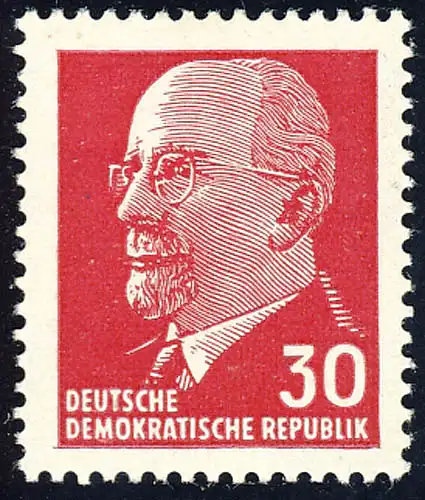 935 Walter Ulbricht 30 Pf ** postfrisch