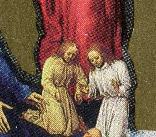 1771 Weihnachten Christi Geburt - 10er-Bogen mit PLF III und IV, Feld 8 und 5 **