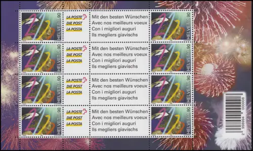 1706 Jahrtausendwende & Millennium 1999, Kleinbogen **