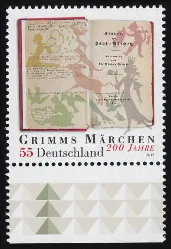 2938 Grimms Märchen / Brüder Grimm aus Bogen, postfrisch **