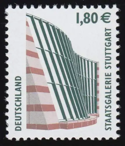 2313 SWK Euro 1,80 Staatsgalerie, postfrisch **