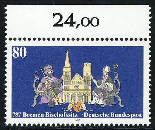 1329 Bischofssitz Bremen ** Oberrand