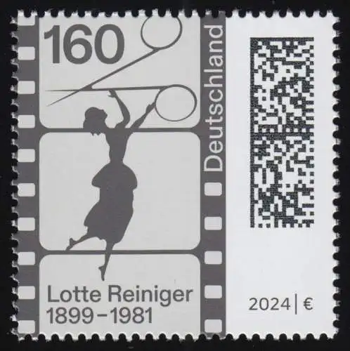 3834 - Künstlerin Lotte Reiniger, postfrisch **