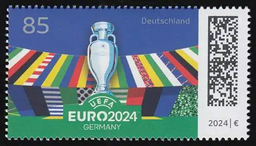 3835 - UEFA EM Fußball Europameisterschaft der Männer, postfrisch **