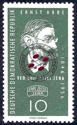 545 YII Carl-Zeiss-Werke Jena 10 Pf Wz.2 YII O