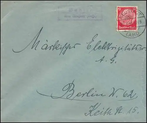 Landpost Ganzer über Neustadt Dosse BHF Land