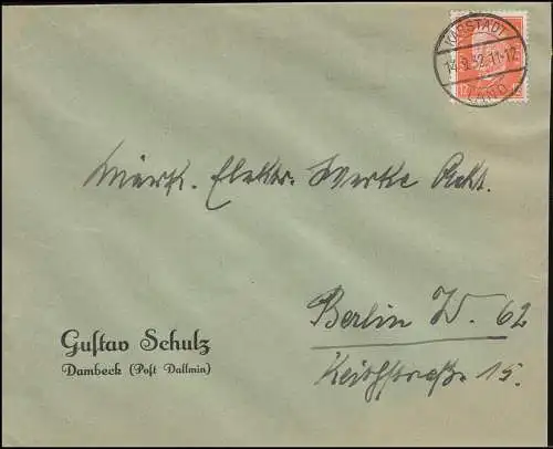 Landpost Dambeck Post Dallmin Karstädt Land