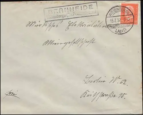 Landpost Bernheide Wittenberge Bezirk Potsdam Land