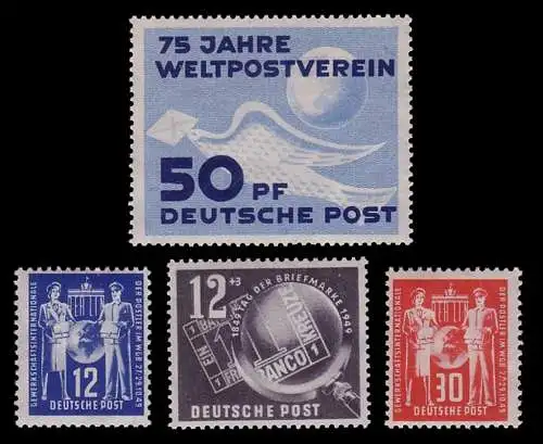 DDR-Jahrgang 1949, postfrisch komplett ** / MNH