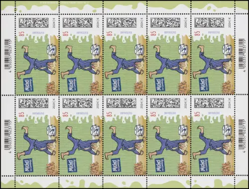 3839 - Helden der Kindheit: Michel aus Lönneberga, 10er-Bogen postfrisch **