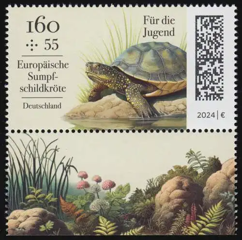 3846 Reptilien Sumpfschildkröte aus MH 129, postfrisch **