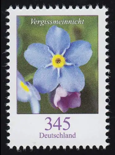 3324 Blume Vergissmeinnicht 345 Cent, postfrisch **