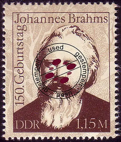 2764 Jean Brahms 1,15 m de bloc 69 O