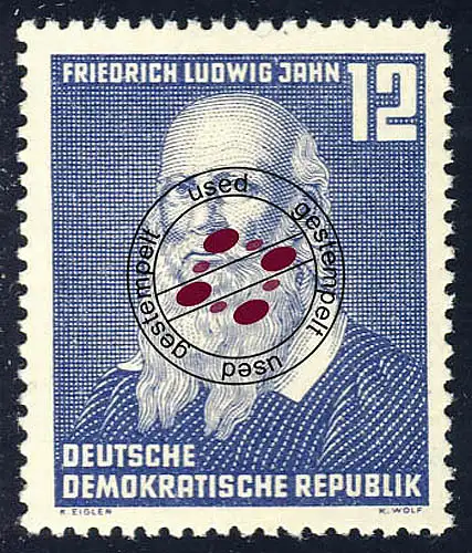 317 Friedrich Ludwig Jahn, O Tamponné