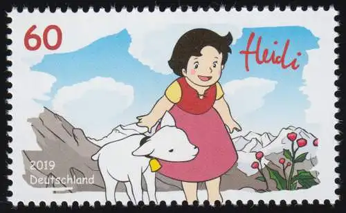 3506 héros de l'enfance - Heidi, frais de port **