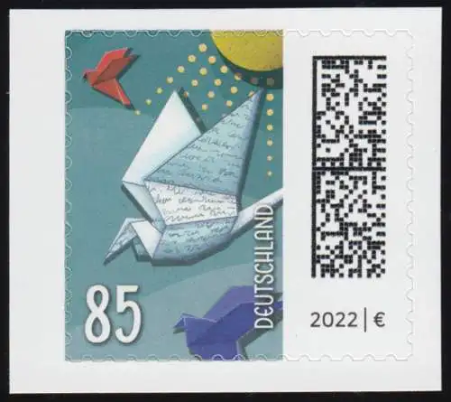 3652ai Monde des lettres: Pigeon-lettre 85 cent, sk de FB 114ai / Ensemble de marques, **