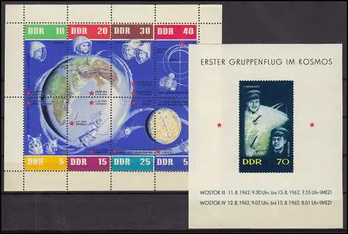 868-933 DDR 1962 complet, frais de port ** / MNH