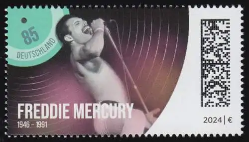 3851 Légendes de la musique pop / rock - Freddie Mercury, frais de port **