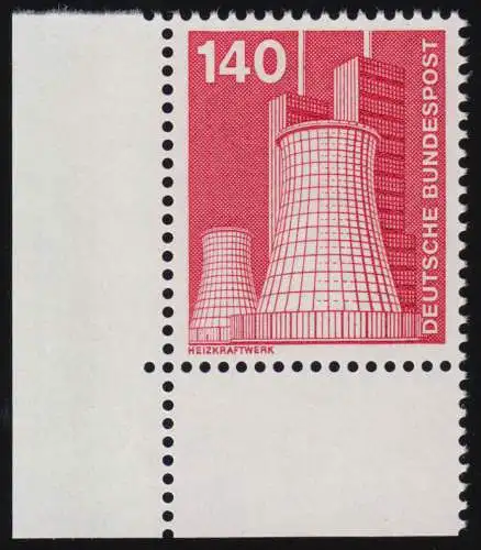 856 Ind.u.Technique 140 PF ALTE Fluo, coin ul ** post-fraîchissement