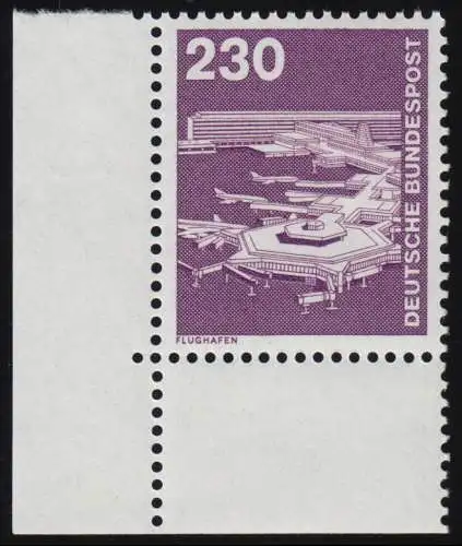 994 Ind.u.Technique 230 Pf Coin ul ** post-fraîchissement