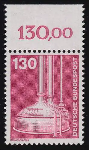 1135 Ind.u.Technik 130 Pf Oberrand ** postfrisch