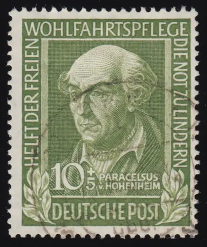 118 Paracelsus 10+5 Pf O gestempelt