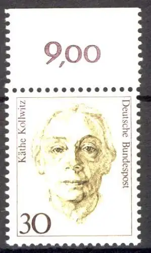 1488 Frauen 30 Pf Oberrand ** postfrisch