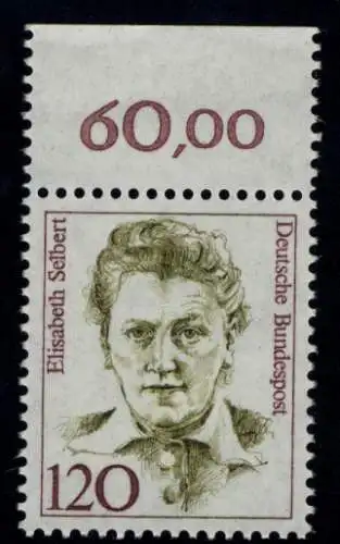 1338 Frauen 120 Pf Oberrand ** postfrisch