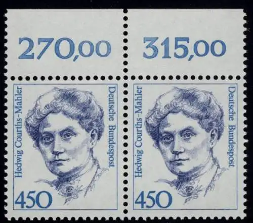 1614 Femmes Hedwig Courths-Mühler 450 Pf Couple OR ** post-fraîchissement