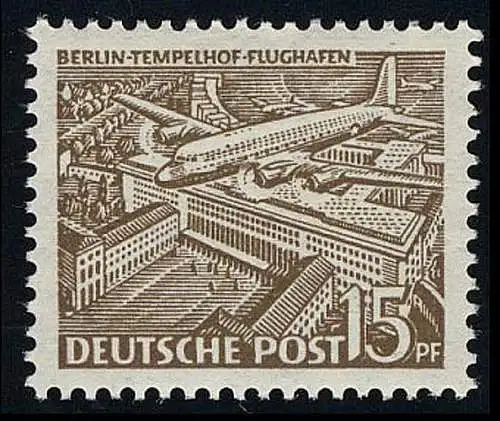 48 Bâtiments berlinois 15 Pf, frais de port **