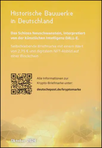 130a Carnets de marques GELB avec 3860 nouveaux schwanstein, numéro courant AU-DE- 100000, **