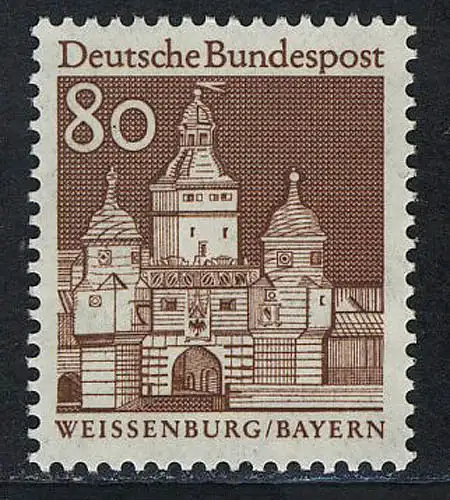 498 Bâtiments 80 Pf Ellinger Tor **