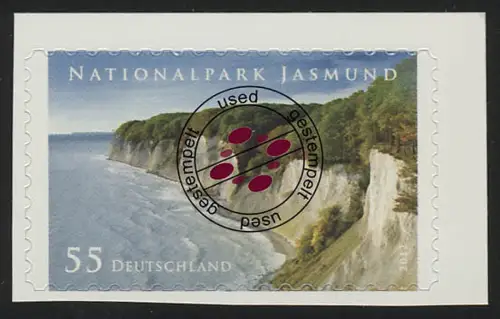 2908 Nationalpark Jasmund SELBSTKLEBEND aus Folienblatt 18, Bedarfs-O