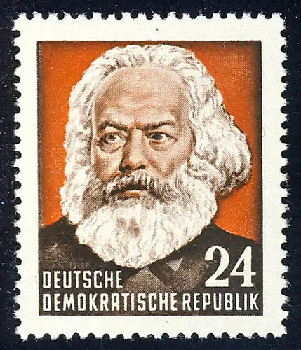 349 Karl Marx 24 Pf, postfrisch **