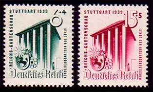 692-693 Gartenschau Stuttgart 1939 - Satz komplett postfrisch **