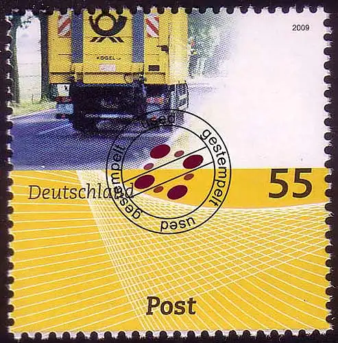 2733 Post universal Transport O gestempelt